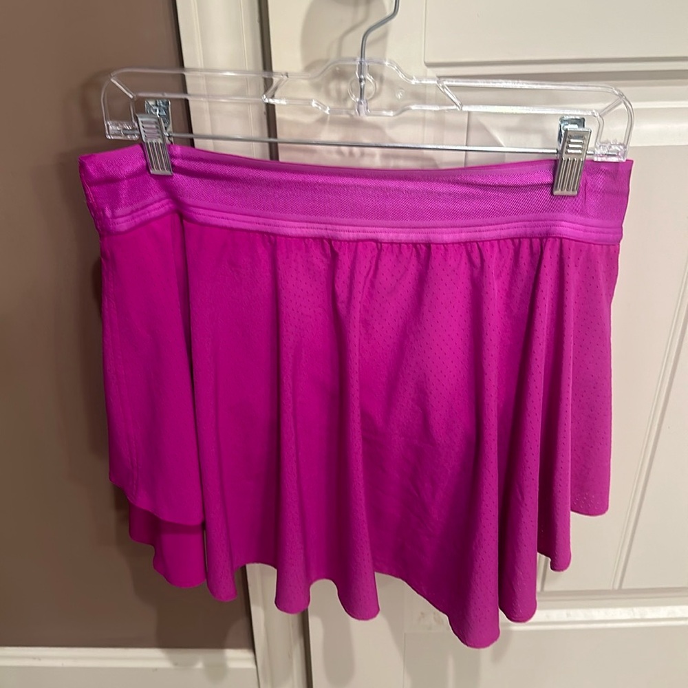 Lululemon Court Rival Perforated Skirt Long - Size 10